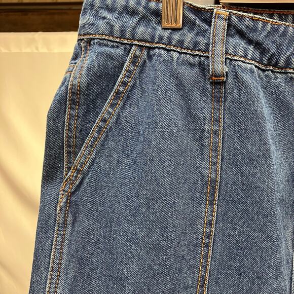 Monkey Ride‎ High Rise Carpenter Jeans Womens 11 Cargo Mom Origional Vintage - Picture 13 of 16